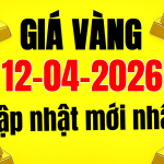 Giá vàng hôm nay 12/4/2026